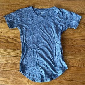 Madewell Crew Neck Gray Cotton T Shirt